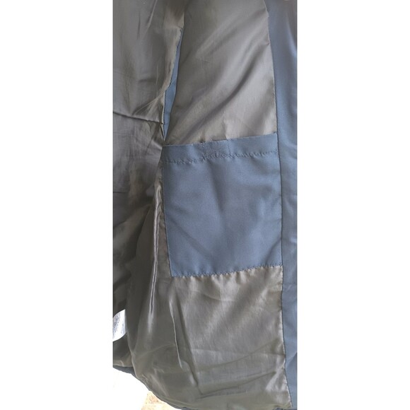 Field & Stream XL Blue Full Zip Duck Jacket Hunting Fishing Pockets Men's Work - Picture 8 of 10